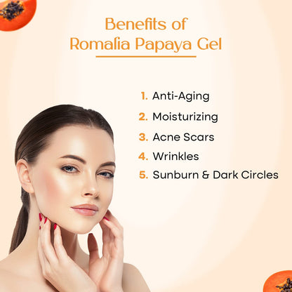 Ayurveda  Papaya Gel with Neem & Aloe Vera