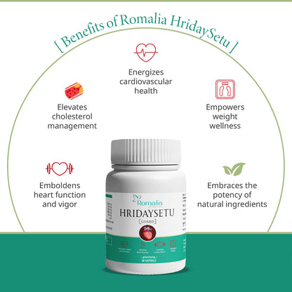 Ayurveda Heart Care  Hriday Setu Capsule