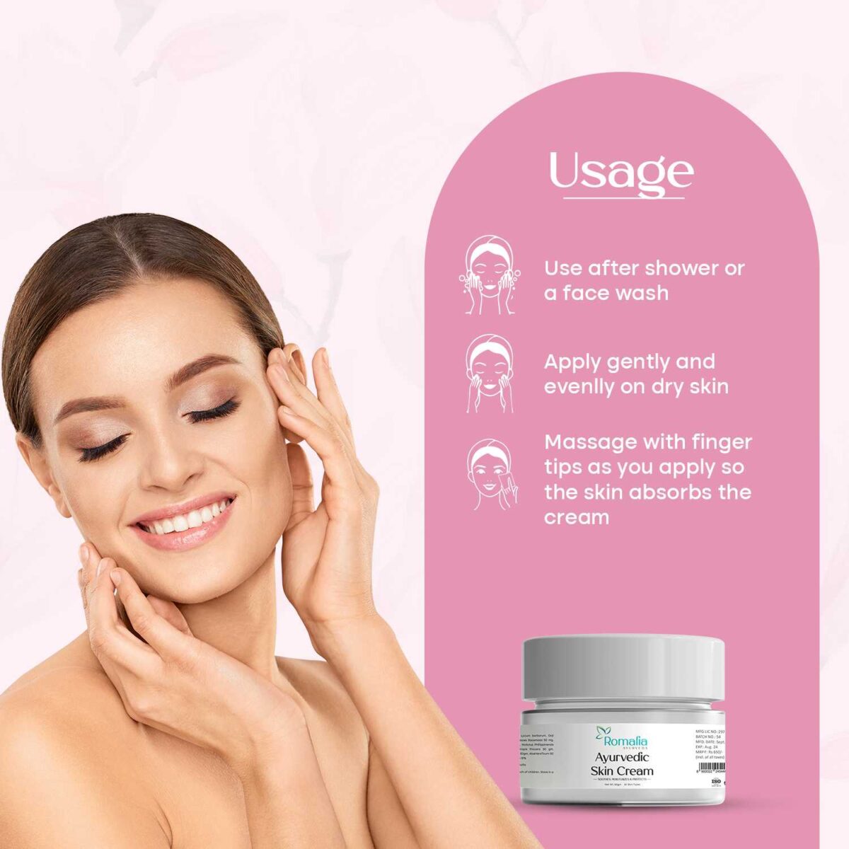 Skin Botanical Face Cream With UV Protection