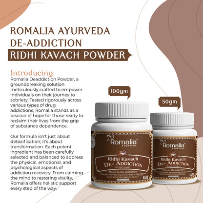 Ayurveda Deaddiction Ridhi Kavach Powder