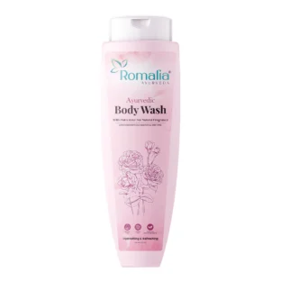 Ayurvedic Body Wash With Palm Rose for Natural Fragrance