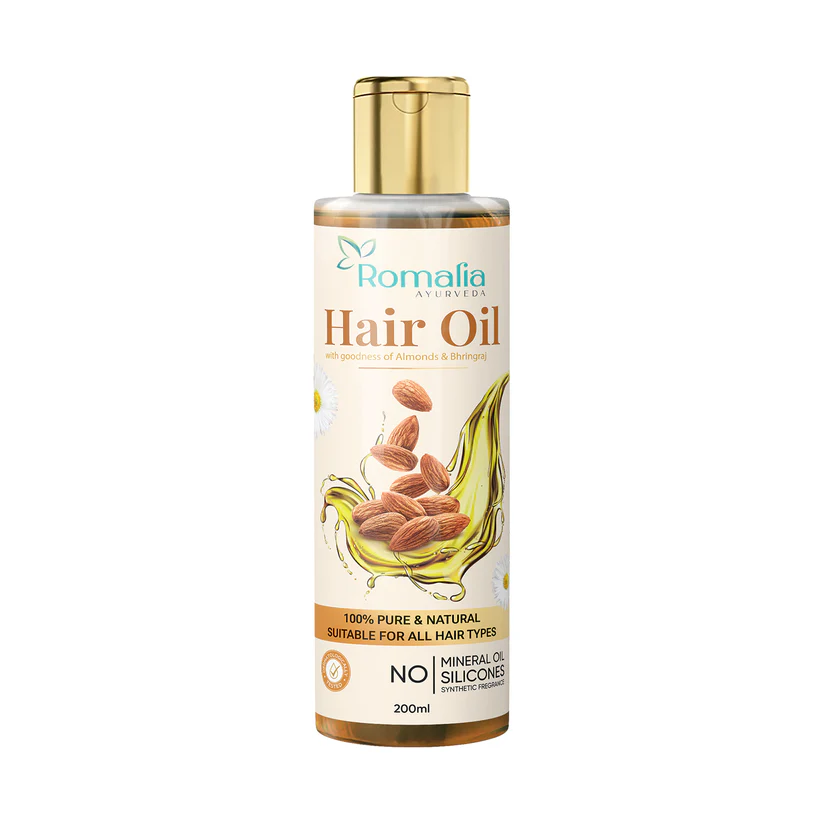 Ayurvedic Hair Oil for Hair Fall & Regrowth