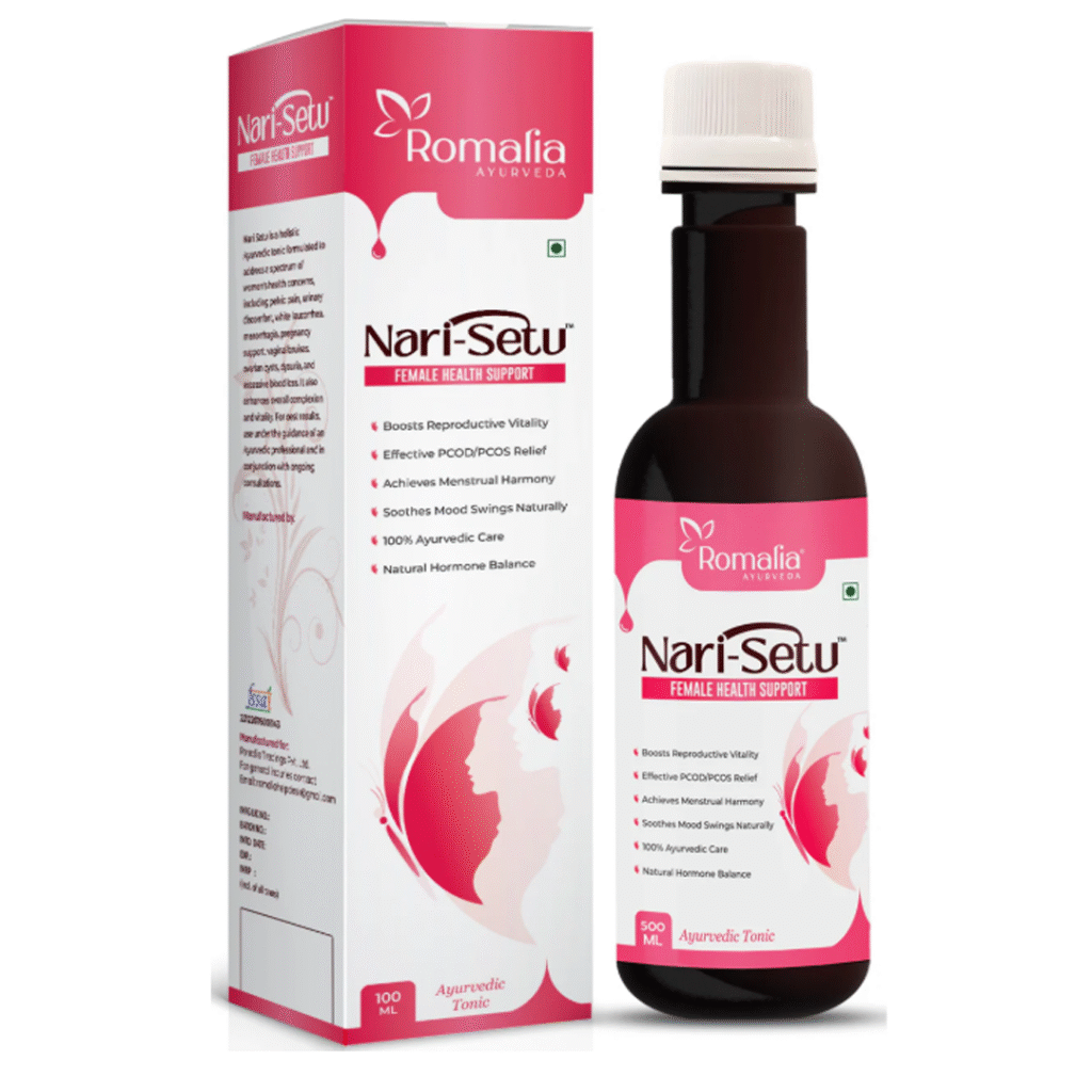 NariSetu – Ayurvedic Medicine for PCOD, PCOS Relief 500 ML