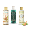 Complete Hair Nourishment Set (Bhringraj Hair Oil, Ayurvedic Hair Shampoo, Ayurvedic Hair Oil)